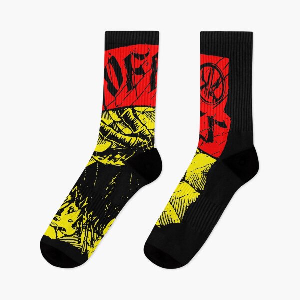 Artikelvorschau, Schwarze Typografie der Punkrock-Band entworfen und verkauft von WellkamStudio.