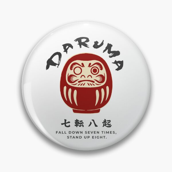 Item preview, Daruma Fall Down Seven Stand Up Eight designed and sold by リクイペル.