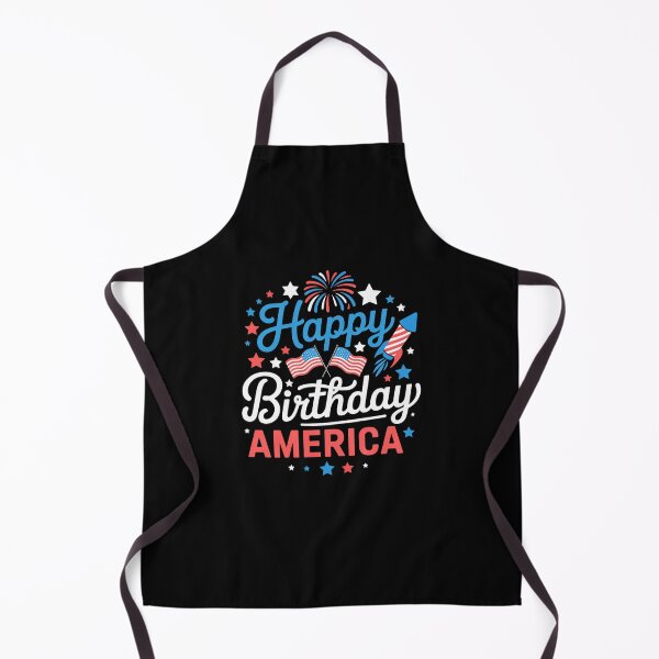 Item preview, Happy Birthday America 4th Of July Us flag fireworks designed and sold by SapfireStuArt.