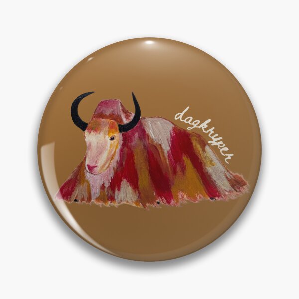 Item preview, Yak Resting Highland Wildlife Painting Study designed and sold by dagkryper.