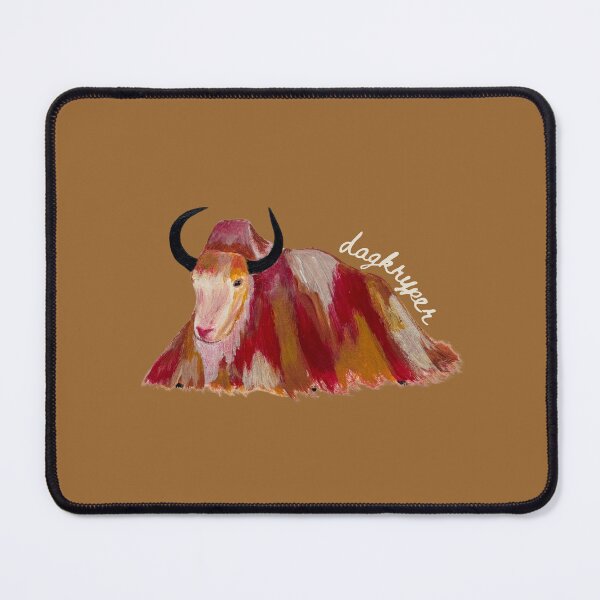 Item preview, Yak Resting Highland Wildlife Painting Study designed and sold by dagkryper.