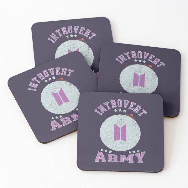 Item preview, Introvert army BTS amibam designed and sold by Morcawork.
