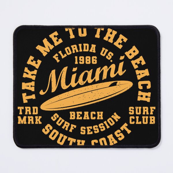 Item preview, Miami surf beach typography designed and sold by GravicPopart21.