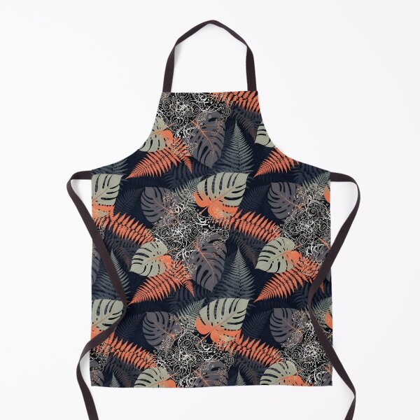 Item preview, Dark Tropical Leaves Pattern Throw Pillow designed and sold by FestivityFinds.