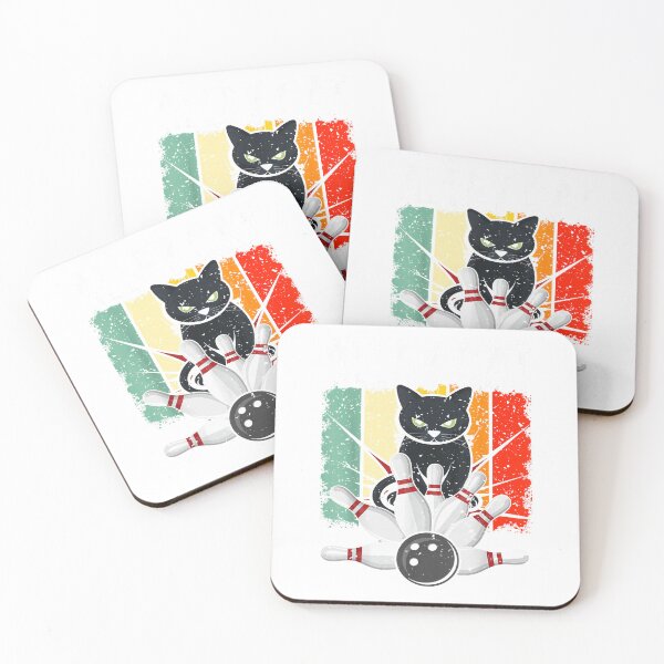 Item preview, Retro Bowling Vintage Bowler Alley Cat Vintage T-Shirt designed and sold by KTY-NUSS.