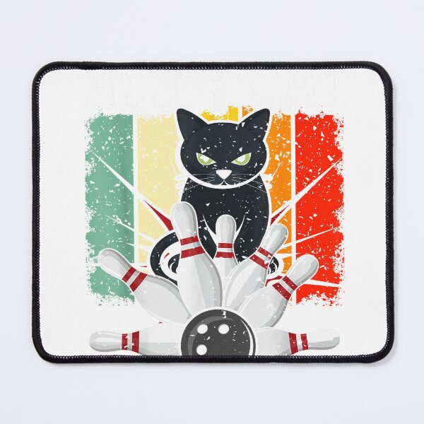 Item preview, Retro Bowling Vintage Bowler Alley Cat Vintage T-Shirt designed and sold by KTY-NUSS.