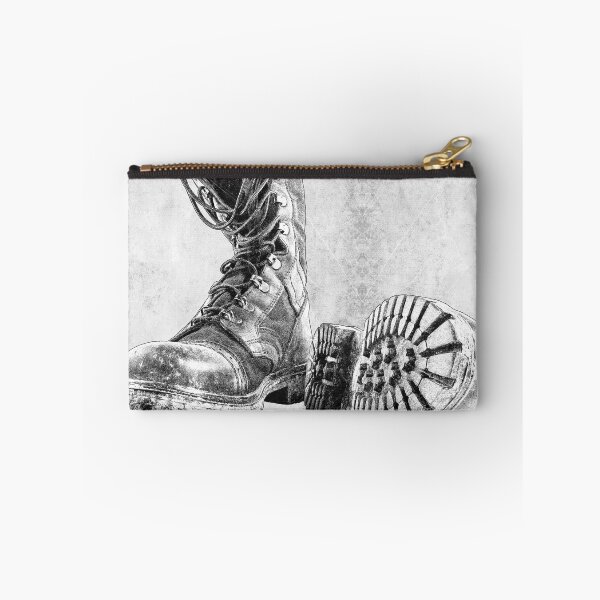 Item preview, Worn Combat Boots Dark Punk Military Art designed and sold by Ghoul Enterprises.