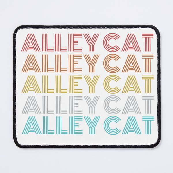 Artikelvorschau, Retro Vintage Alley Cat T-Shirt entworfen und verkauft von kevincuellar.