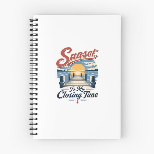 Item preview, Sunset Closing Time - Vintage Lake Life designed and sold by GoverArt.