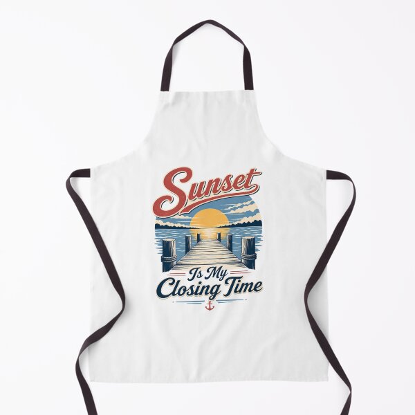 Item preview, Sunset Closing Time - Vintage Lake Life designed and sold by GoverArt.