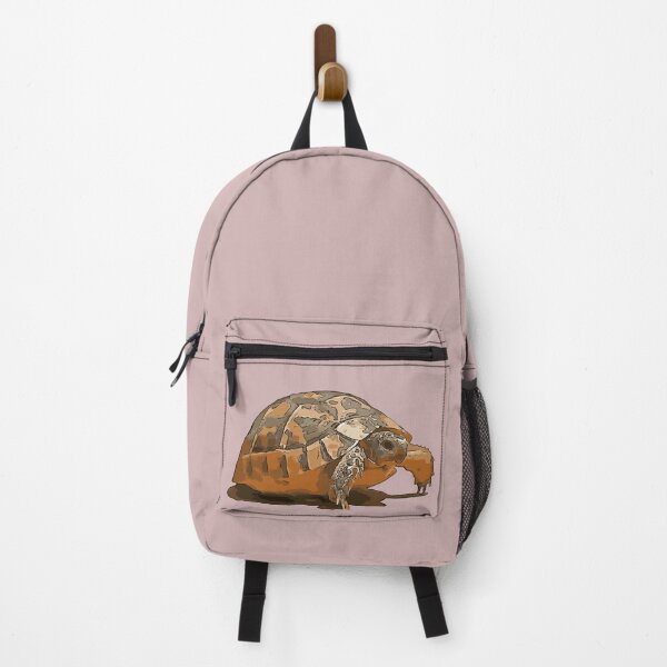 Item preview, Cartoon Portrait Of A Baby Wild Tortoise Black Outline Art designed and sold by taiche.