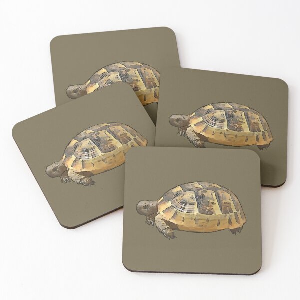 Item preview, Side View of A Young Wild Tortoise Cartoon Cut Out designed and sold by taiche.