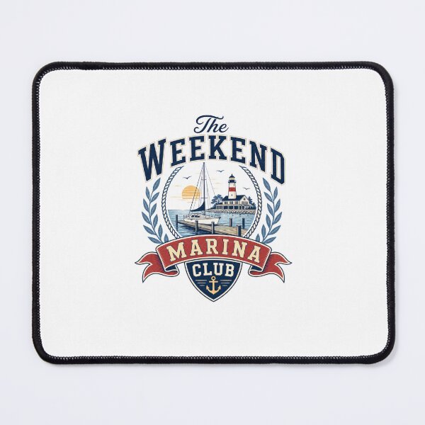 Item preview, Weekend Marina Club - Vintage Lake Life designed and sold by GoverArt.