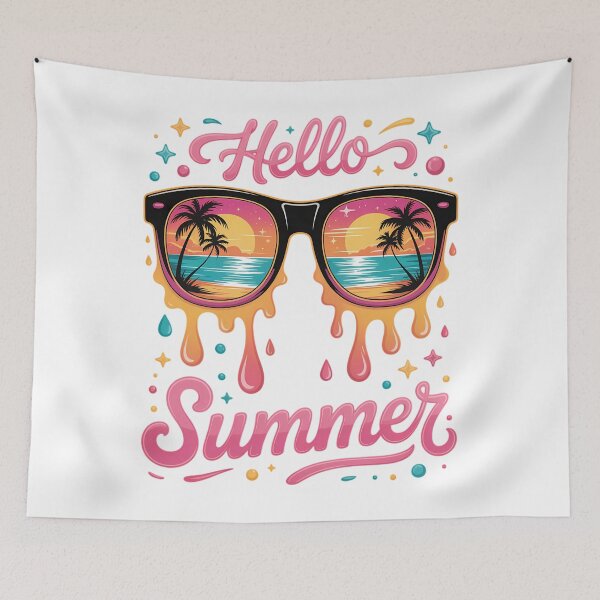 Item preview, Hello Summer Vacation Ice Cream Happy Last Day of School designed and sold by SapfireStuArt.
