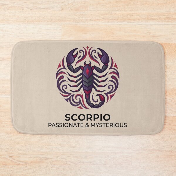 Item preview, Scorpio Daily Horoscope Zodiac Symbol – Passionate & Mysterious Tribal Astrology Design designed and sold by Bhaskar Digital Art.