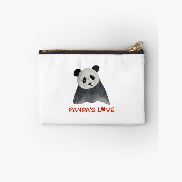 Item preview, Panda Love Cute Wholesome Watercolor Bear Illustration designed and sold by Ozkrsart.