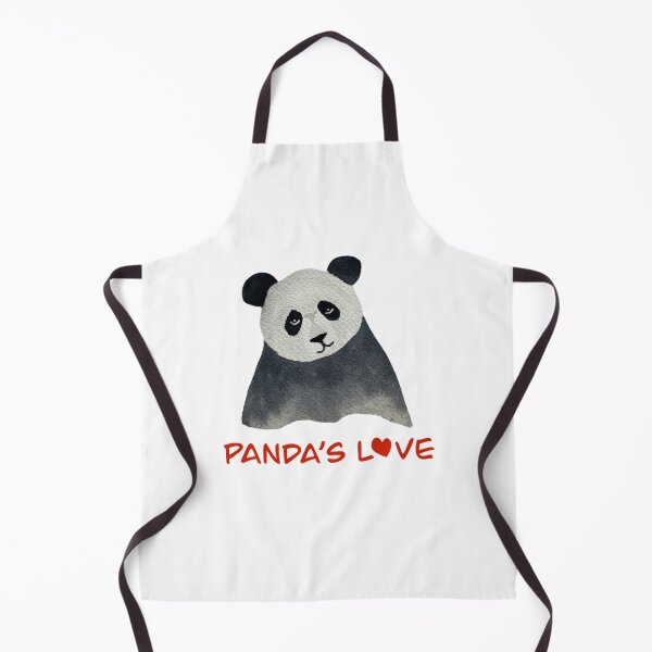 Item preview, Panda Love Cute Wholesome Watercolor Bear Illustration designed and sold by Ozkrsart.