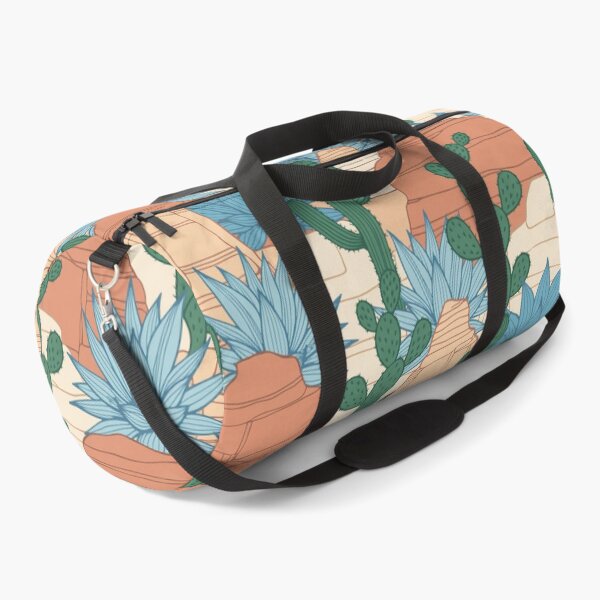 Item preview, Southwest Desert Cactus & Agave Seamless Pattern Throw Pillow designed and sold by FestivityFinds.