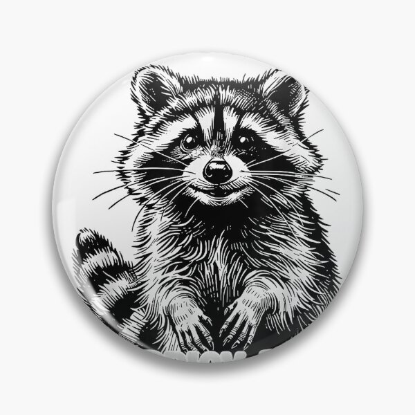 Artikelvorschau, Sarkastisches Waschbär-Meme: Humor – Ich bin nicht gemein, ich bin scharf – Nettes T-Shirt entworfen und verkauft von KTY-NUSS.