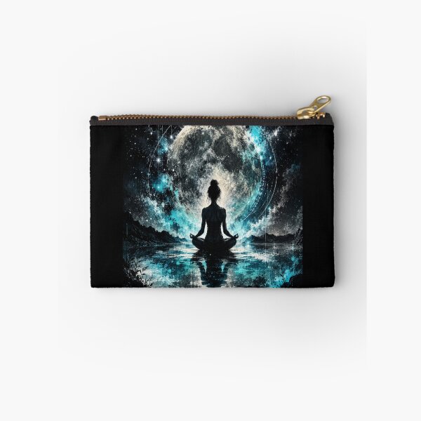 Item preview, Moonlight of Silence – Cosmic Urban Fantasy Art designed and sold by Personiq Kaleido.