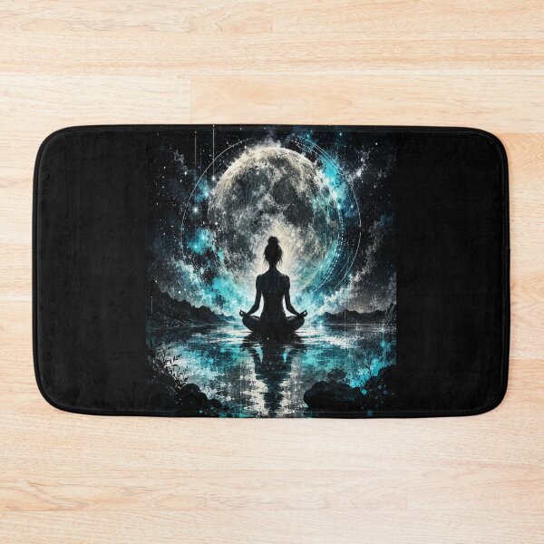 Item preview, Moonlight of Silence – Cosmic Urban Fantasy Art designed and sold by Personiq Kaleido.
