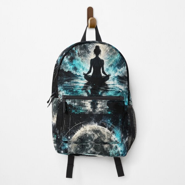 Item preview, Moonlight of Silence – Cosmic Urban Fantasy Art designed and sold by Personiq Kaleido.