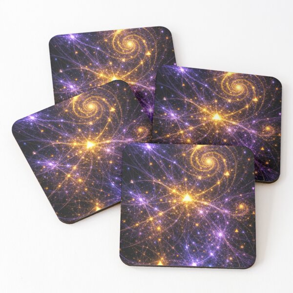 Item preview, Network of Invisible Forces – Energetic Fractal Art designed and sold by InfiniteArchive.