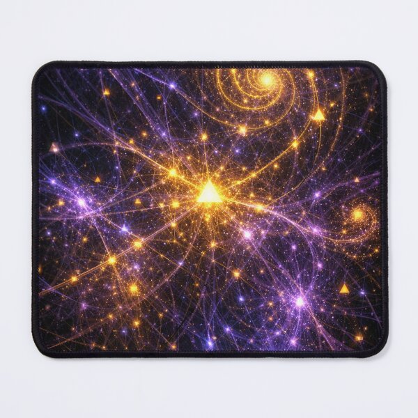 Item preview, Network of Invisible Forces – Energetic Fractal Art designed and sold by InfiniteArchive.