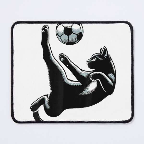 Item preview, Soccer Cat Bicycle Kick - Football Fans Women, Men, Kids T-Shirt designed and sold by kevincuellar.