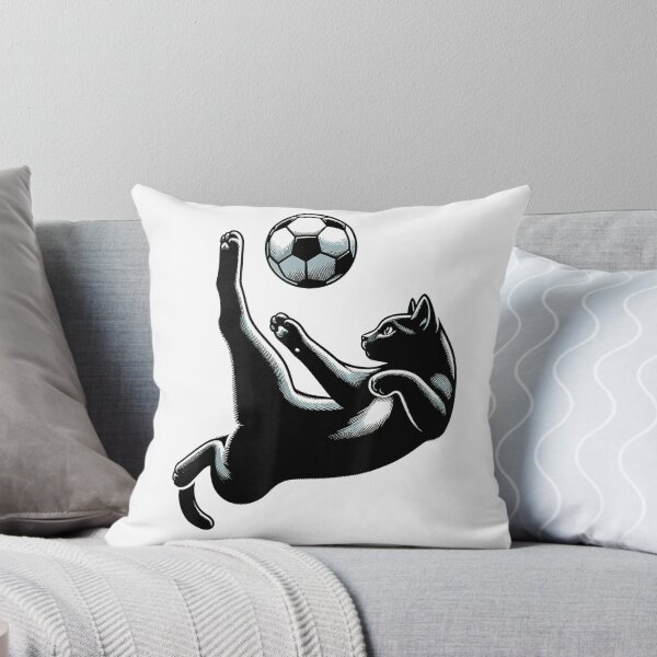 Item preview, Soccer Cat Bicycle Kick - Football Fans Women, Men, Kids T-Shirt designed and sold by kevincuellar.