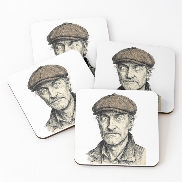Item preview, Coffee Now Wide-Eyed Portrait designed and sold by Wiredart.