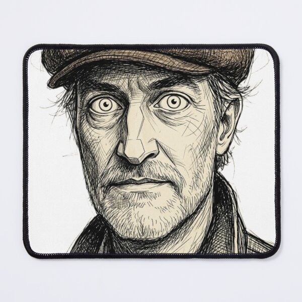 Item preview, Coffee Now Wide-Eyed Portrait designed and sold by Wiredart.