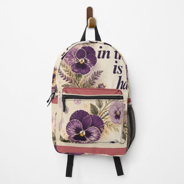 Item preview, Nothing in This World Is Worth Hatred – Inspirational Floral Quote Design designed and sold by SakinahArt.