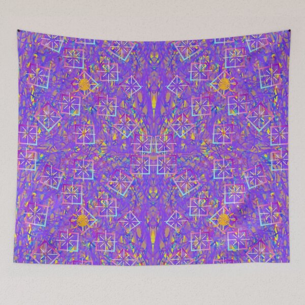 Item preview, Colorful Purple Pattern designed and sold by Fayes4Art.