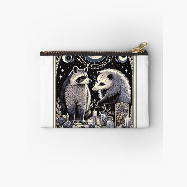 Item preview, Street Cats Tarot Card Raccoon Opossum Witchcraft Possum T-Shirt designed and sold by kevincuellar.