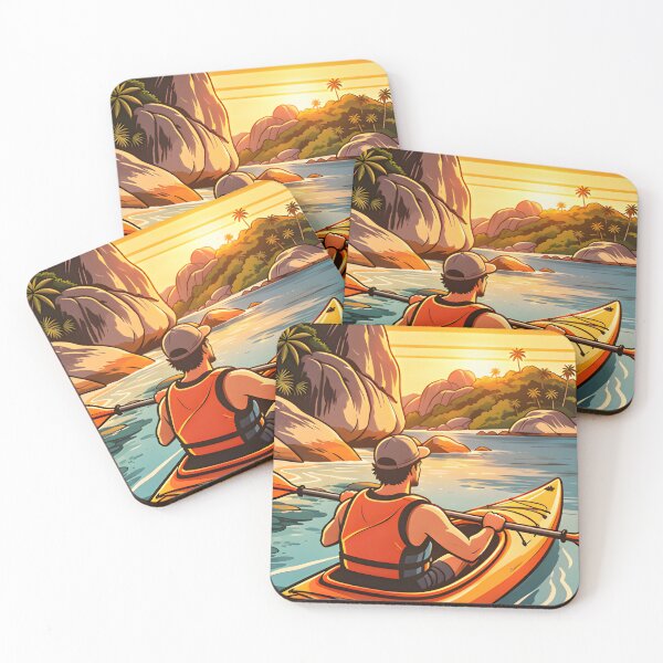 Item preview, Retro Kayak Escape designed and sold by Spirit of Siam.