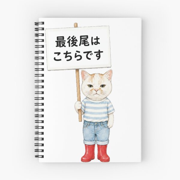 Item preview, The End of the Line Cat designed and sold by Komatoya.