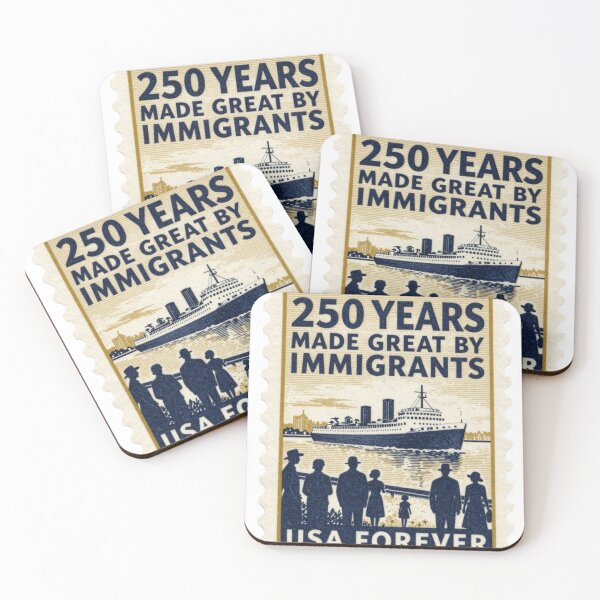 Item preview, 250 Years Made Great By Immigrants 3 designed and sold by Positive&FunnyThings.