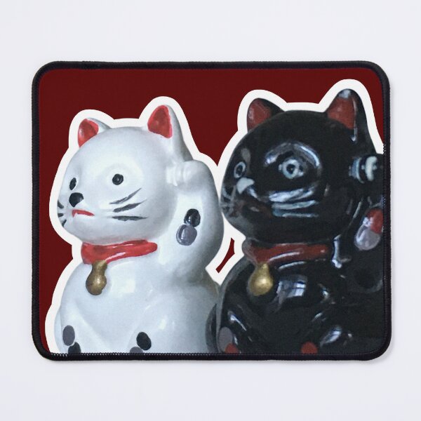 Item preview, Maneki Neko Close-Up Photo designed and sold by WastelandsWares.