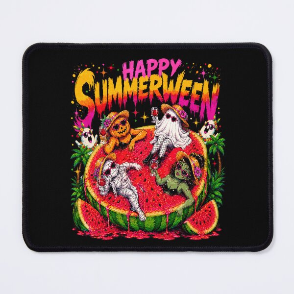 Item preview, Happy Summerween Watermelon Pool Spooky designed and sold by elongatedjazz.
