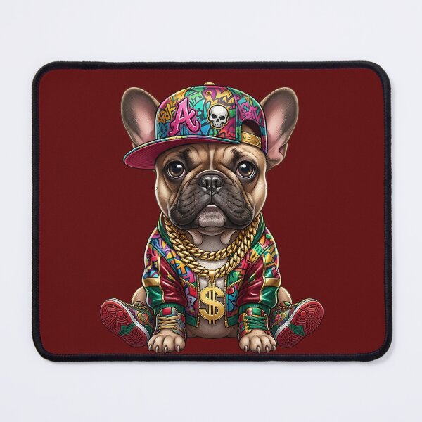 Item preview, Hip Hop French Bulldog Streetwear Graffiti Art designed and sold by digitalbob60.
