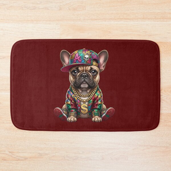 Item preview, Hip Hop French Bulldog Streetwear Graffiti Art designed and sold by digitalbob60.