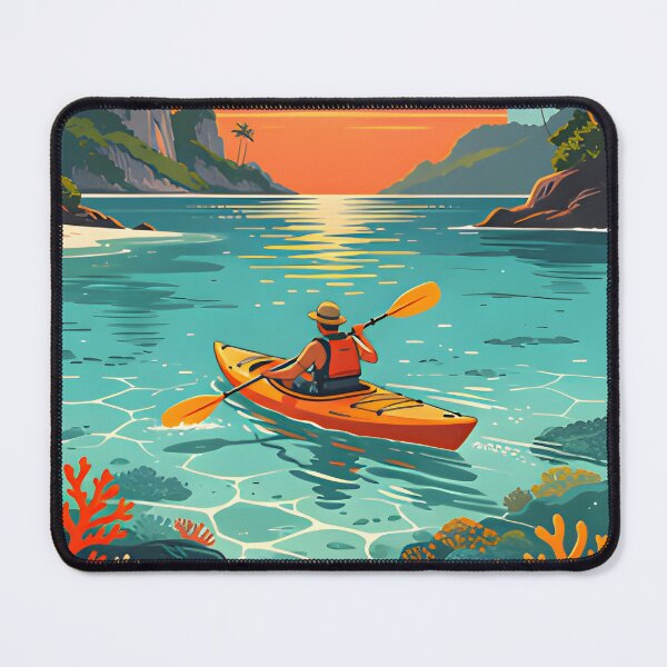 Item preview, ropical Sunset Kayaker designed and sold by Spirit of Siam.