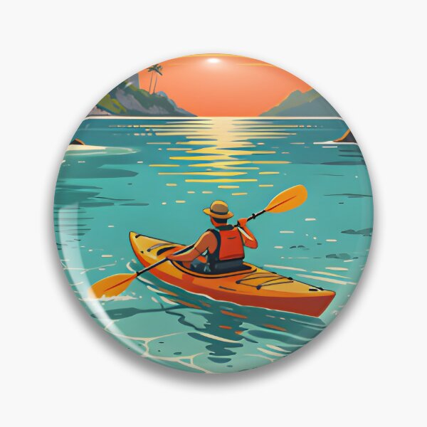 Item preview, ropical Sunset Kayaker designed and sold by Spirit of Siam.