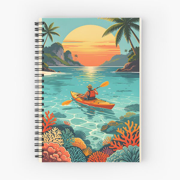 Item preview, ropical Sunset Kayaker designed and sold by Spirit of Siam.