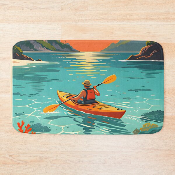 Item preview, ropical Sunset Kayaker designed and sold by Spirit of Siam.