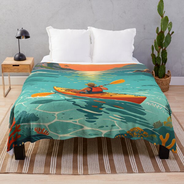 Item preview, ropical Sunset Kayaker designed and sold by Spirit of Siam.