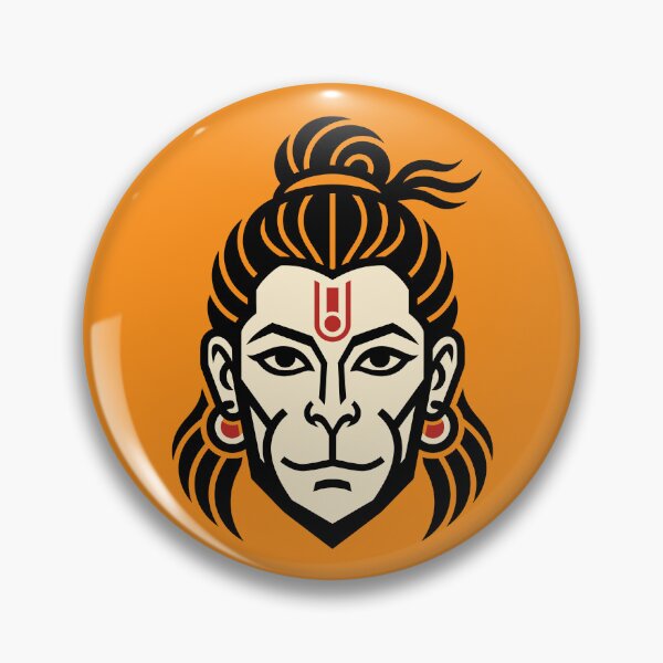 Item preview, Divine Monkey God Minimalist Spiritual Face Art designed and sold by Teefusionx.