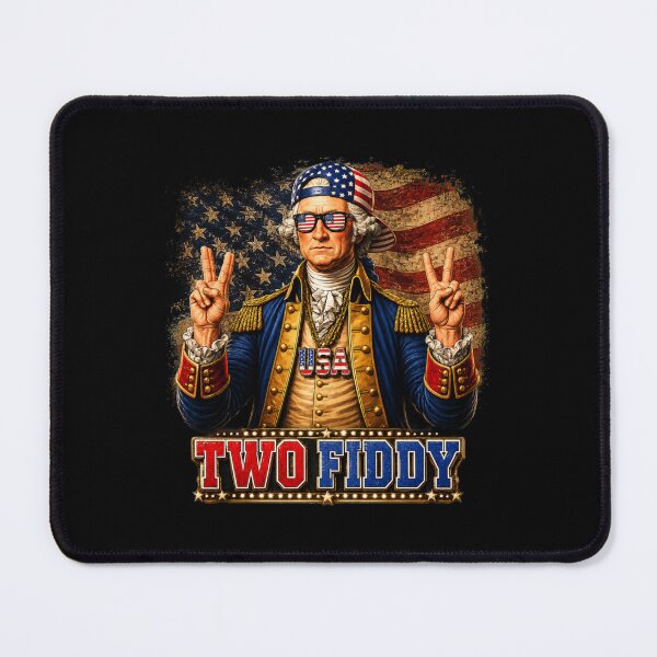 Item preview, Funny George Washington Middle Finger two fiddy designed and sold by MaskedTarget.
