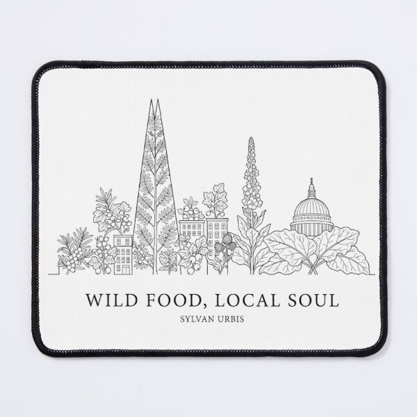 Item preview, Urban Nature Cityscape Botanical Illustration Wild Edibles Enthusiast t-Shirt designed and sold by VintryOff.